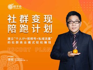 桔子会-社群变现陪跑计划-廖桔社群-价值3600元