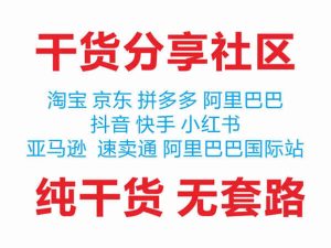 无招电商学院-分享社区（淘/京/拼/抖/快/红/跨）价值1666元
