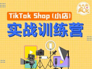 TikTok Shop小店先疯训练营-tiktok短视频疯人院打包下载2022