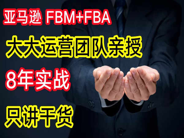 大大跨境，8年跨境老鸟手把手亲授-亚马逊FBM+FBA-跨境电商培训