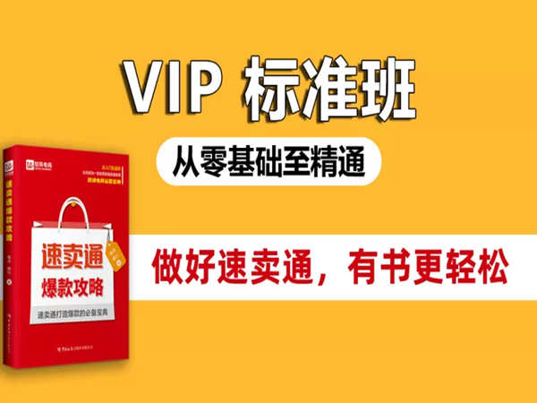 知易课堂-速卖通VIP课程-标准班零基础-跨境电商培训打包下载