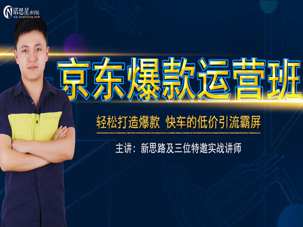 诺思星商学院-京东爆款运营VIP班-京东开店培训教程打包下载