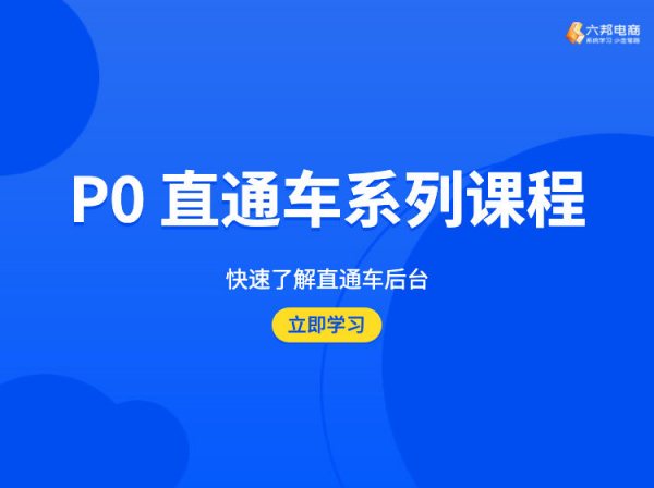 六邦电商学院-P0直通车系列课程-电商培训打包下载2023.4.17
