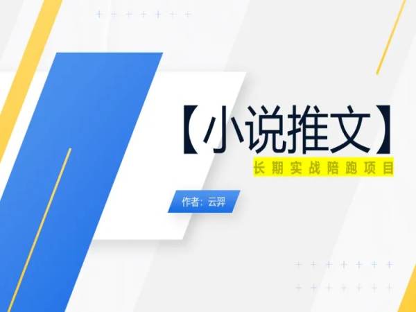 小说推文-长期实战陪跑-云羿V-短视频培训教程打包下载