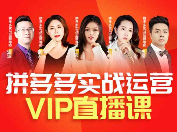 推易电商-2023年8月份拼多多网络课（新）打包下载