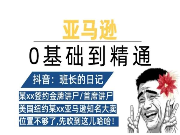 亚马逊0基础到精通全集合-班长的日记跨境电商 培训打包下载